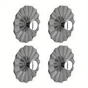 Petal Shaped Adhesive Wall Hooks (Pack of 5) | Heavy Duty Self-Adhesive Hooks for Wall, Kitchen, Bathroom & Home Organization y17902-r9