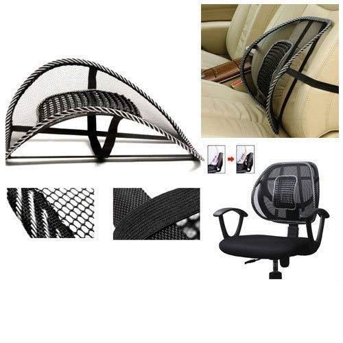 Car Back Seat Supporter Lumbar Chair | Ergonomic Lumbar Cushion for Back Pain Relief (Pack of 1) y17902-r9