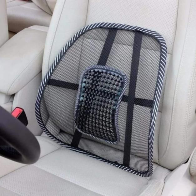 Car Back Seat Supporter Lumbar Chair | Ergonomic Lumbar Cushion for Back Pain Relief (Pack of 1) y17902-r9